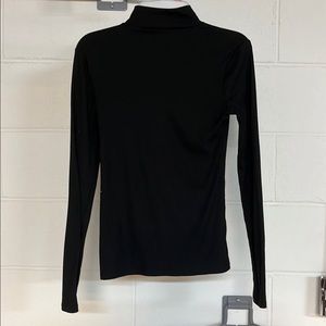 black turtle neck